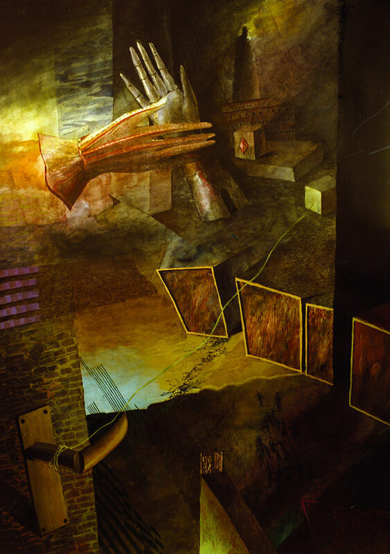 1995_Landscape_with_Gauntlets_and_Door_Handle_thumbnail