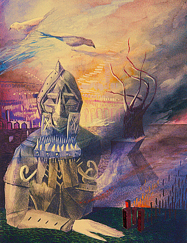 1996_One_armed_Knight_at_Table_thumbnail