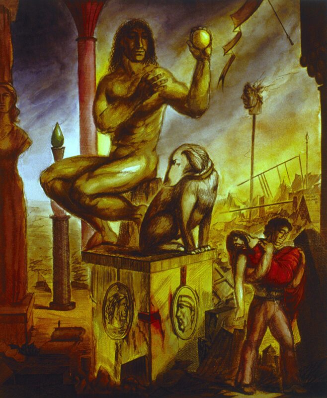 1999_Sitting_Man_with_Dog_thumbnail